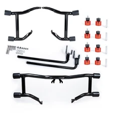 Saddlebag Guard Rails Bag Guards Front Highway Engine Guard For Harley Touring