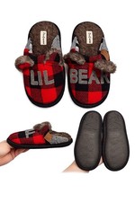 lil bear slippers size 11-12 toddler NWOT dearfoams