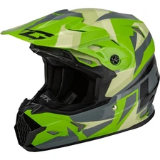GMax MX-96S Splinter Helmet - Green/Grey/Black - Small D29611404