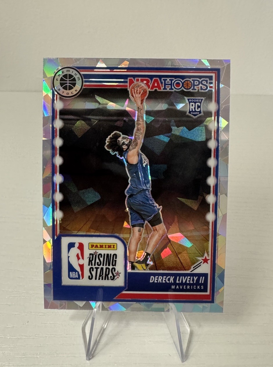 2023-24 Panini Hoops Premium Stock - Rising Stars Dereck Lively #291 Ice Prizm