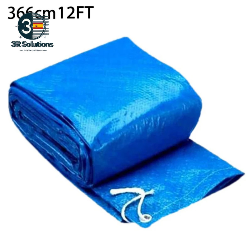 Cobertura Piscina Redonda Impermeable Verano Exterior Protección