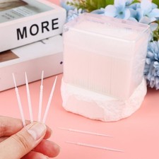 1100 pcs Dental Picks Plastic Toothpicks 2 Way Interdental Brush Sticks, New USA