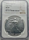 2025-P $1 American Silver Eagle Privy MS 69 NGC Certified