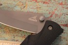 GERBER USA Black Rubber 1 Blade Liner Lock Tactical Sheath Knife Stainless Steel — photo 5