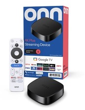 onn Google TV 4K PLUS Streaming Device (2025) 4K UHD, Dolby Vision, Dolby Atmos