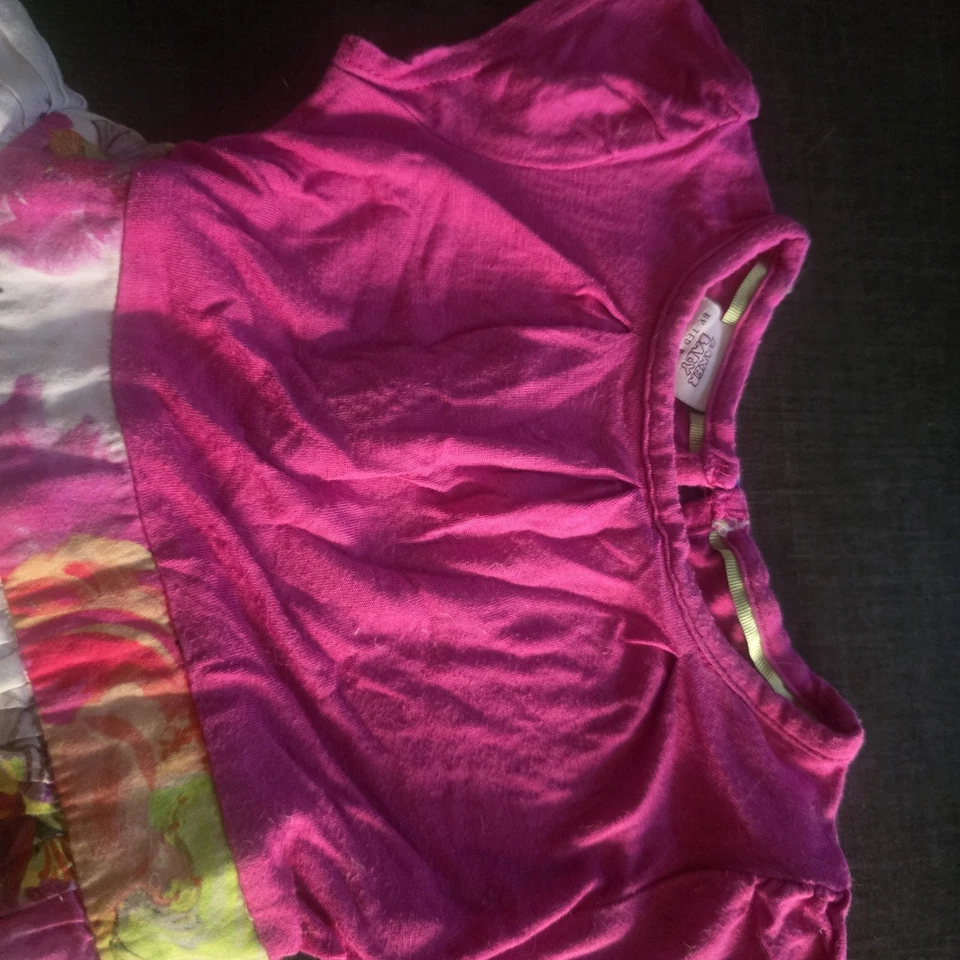 girls 12-18 months Ted Baker frill floral ditsy party dress spanish clothes next - Image 3 of 4