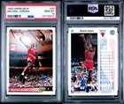 1992-93 Upper Deck - Michael Jordan Card #23 Chicago Bulls Jersey Match PSA 10