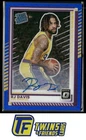 2025-26 Donruss #101 RJ Davis Optic Autograph /99