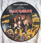IRON MAIDEN - Run to the HIlls/Total Eclipse - 45 RPM Picture Disc - UK Import