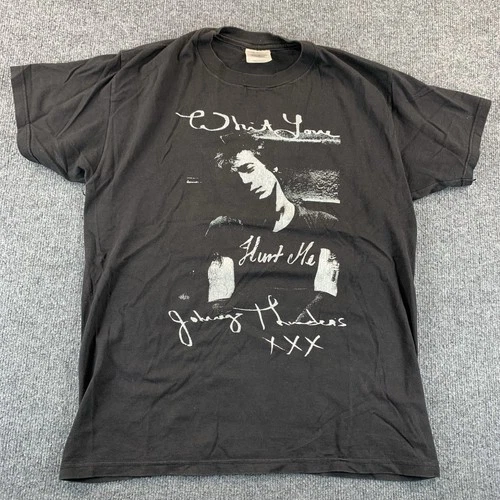 Rare Vintage Johnny Thunders T-shirt. Whit Love, Hurt Me.. M Vintage vintage concert t-shirt, vintage, size M, single stitch, B+ condition