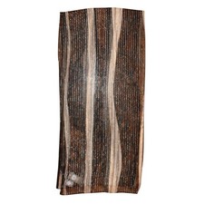 Vince Camuto Python Stripe Oblong Scarf 5 Metallic / 95 Silk 18" X 72" VC2541