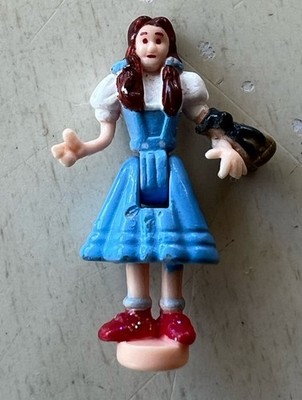 2001 Polly Pocket Wizard of Oz figure Dorothy/Toto 1 inch | eBay