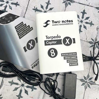 Two Notes Torpedo Captor X Reactive Loadbox DI and Attenuator   8 Ohm #0474