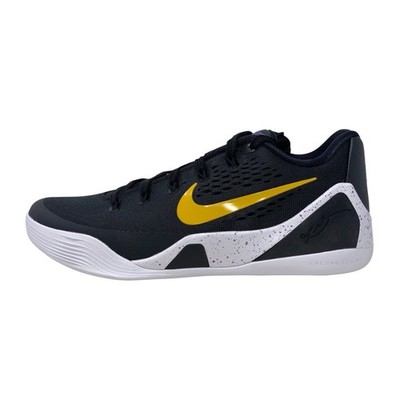 Nike Kobe 9 Elite Low Protro 'Lakers' Gold Black Sneakers, Size 8