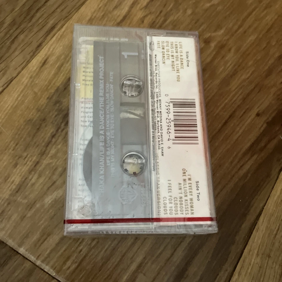 Chaka Khan life is a dance the remix project cassette tape new sealed vintage - Image 3 of 4