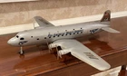 Vintage Large Marx & Co. Pressed Steel Pan American World Airways Model Airplane