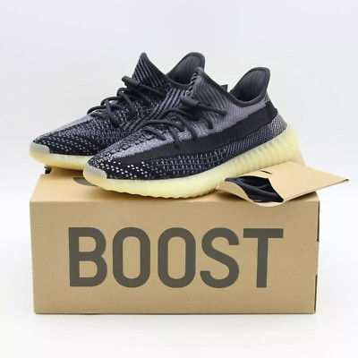 adidas Yeezy Boost 350 V2 Carbon Asriel Black Size 11 FZ5000 SAME DAY SHIPPING!