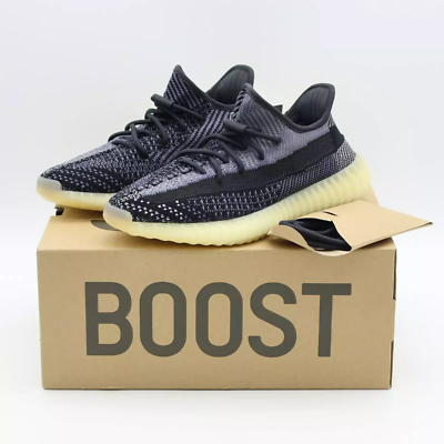 adidas Yeezy Boost 350 V2 Carbon Asriel Black Size 11.5 FZ5000