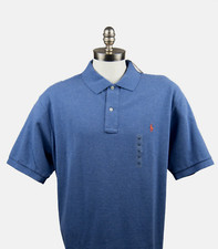 Polo Ralph Lauren Men's Big  Tall Smooth Cotton Polo Shirt Various Colors NWT