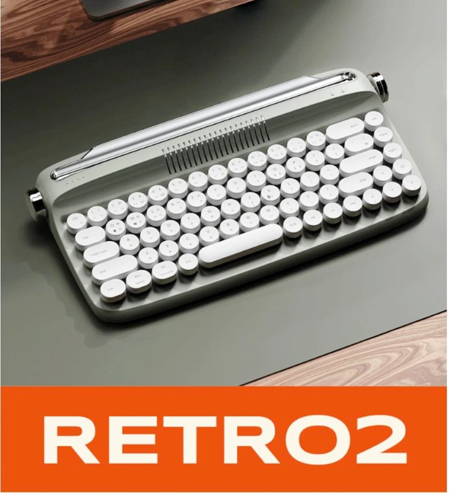 ACTTO B307 Mini RETRO2 Multi-Pairing Wireless Bluetooth Keyboard Eng/Kor 2023 - Image 4 of 4