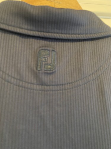 Footjoy FJ Women Sleeveless Golf Polo Shirt Size Large Blue O-1 - Imagen 6 de 6