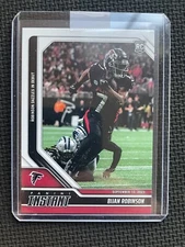 Bijan Robinson 2023 Panini INSTANT 1st Game Debut RC  #1 Only  566 Made