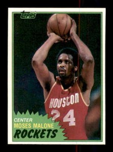 1981-82 Topps #14 Moses Malone EXMT/EXMT+ Rockets 539148
