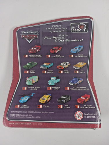 The World Of Cars #17 Darrell Cartrip Racer Disney Pixar Darrell Waltrip Signed - Picture 2 of 2