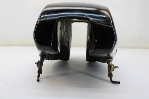 78-80 Bonneville T140E GAS TANK FUEL CELL PETROL RESERVOIR BLACK\RED NO RUST  - Picture 6 of 24