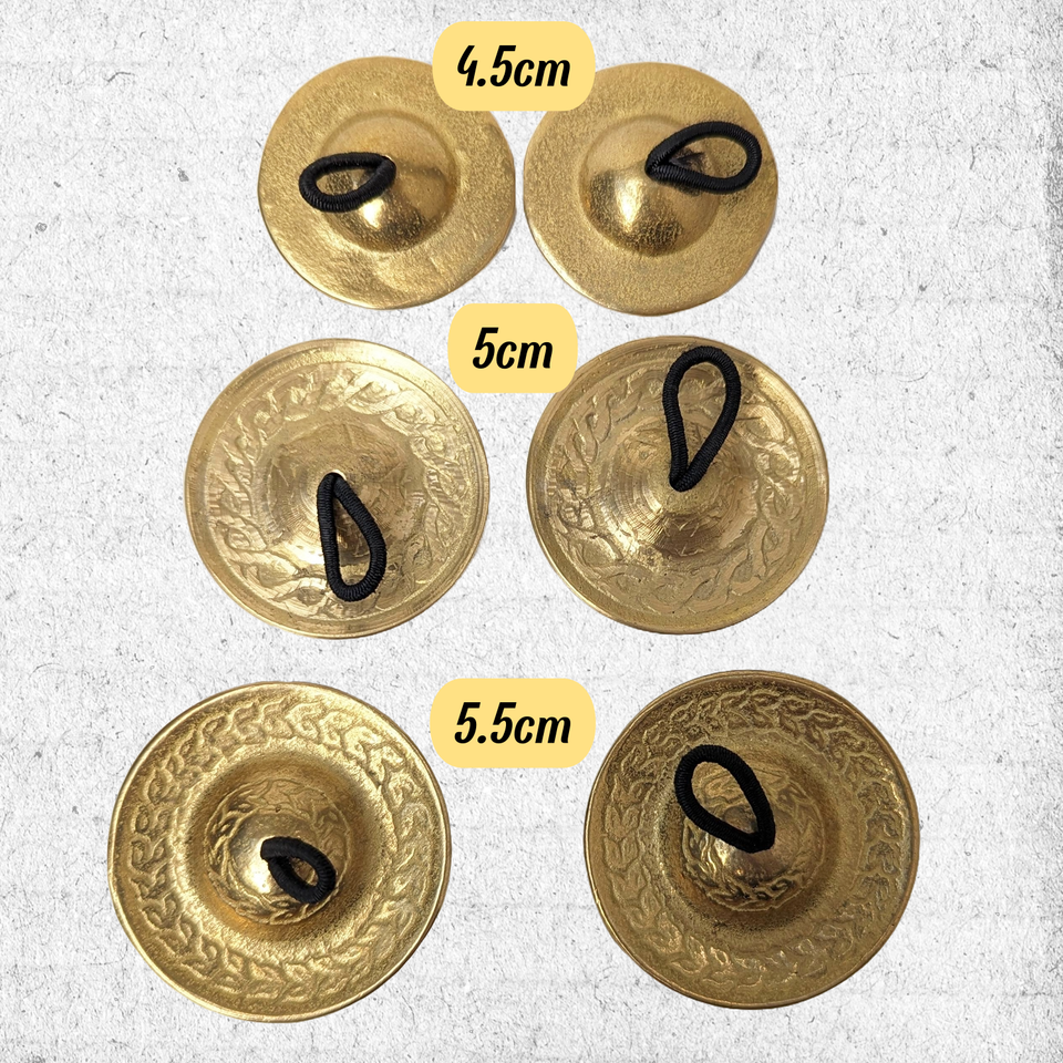 4 Pcs/2 Pairs Professional Belly Dancing Brass Finger Zills, Finger Cymbals eBay