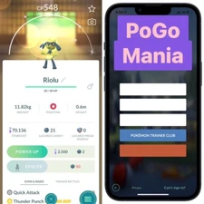 Shiny Riolu✨mini PTC 80k✨(read description)