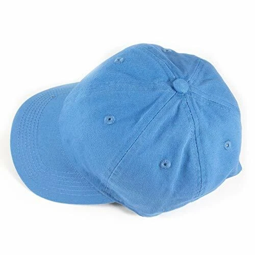 Gorra de béisbol estilo polo lisa de algodón lavado ajustable para hombre y mujer Foto 2 de 4