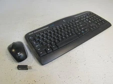 Logitech Wireless Keyboard and Mouse Combo Black MK320