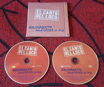 EL CANTO DEL LOCO ** En Directo Sala Oasis 15-10-05** CD + DVD