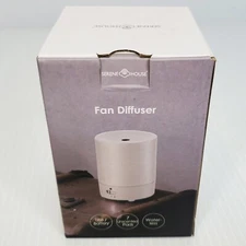 Serene House Ion Gray Fan Diffuser Waterless USB / Battery 
