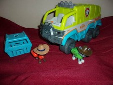 Paw Patrol Jungle Rescue PAW TERRAIN Toy Vehicle with Lights/Sounds -Accessories