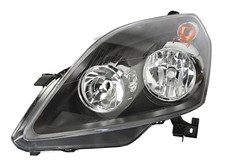 FARO FANALE PROIETTORE ANTERIORE SX NERO per OPEL ZAFIRA B 2005-2008 H1/H7