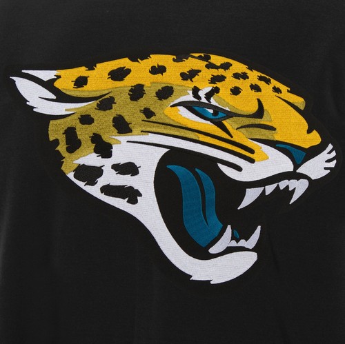 NFL Jacksonville Jaguars Reversible Fleece Jacket PVC Sleeves 2 Front Logos JHD - Picture 5 of 5