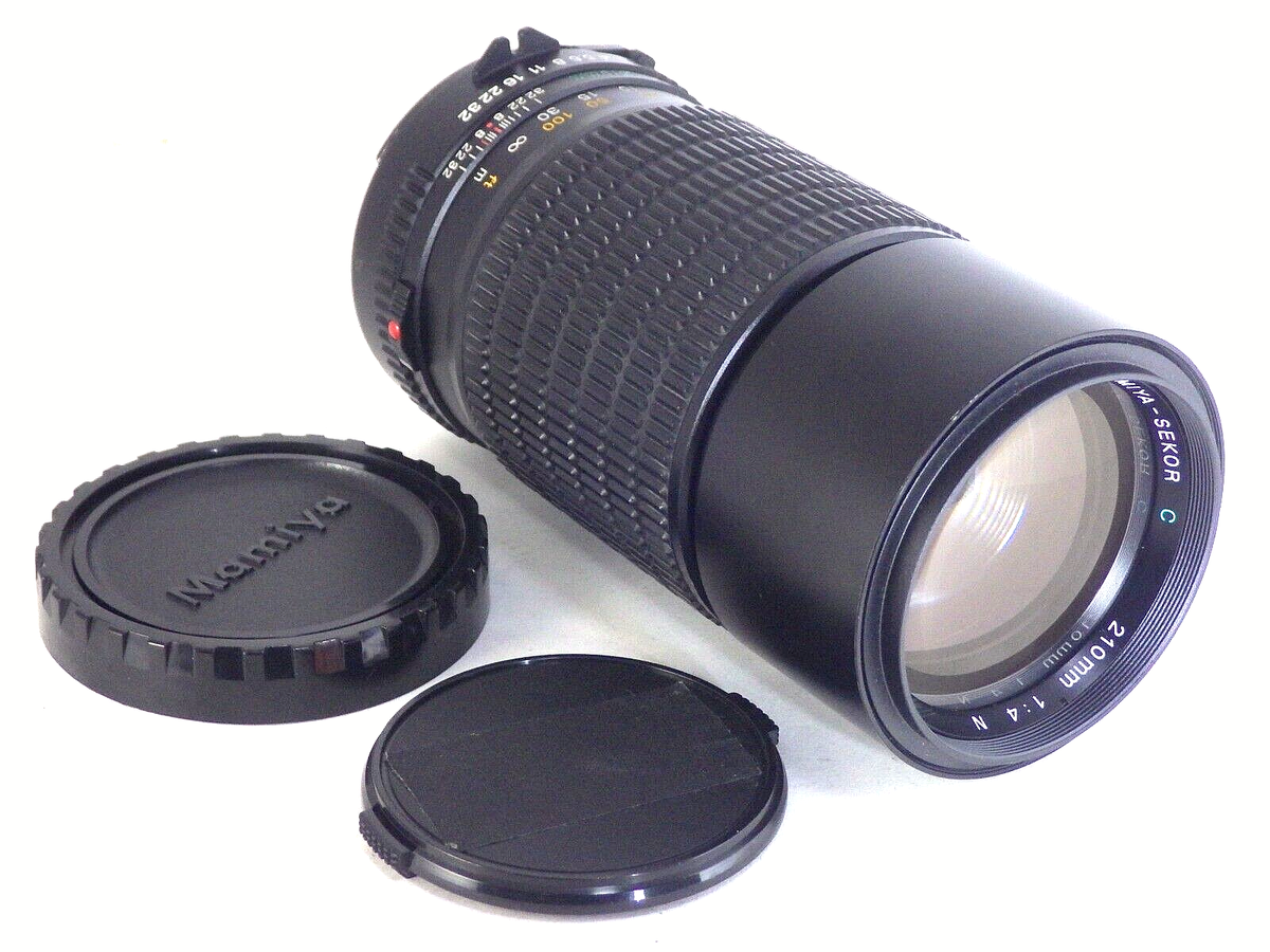 Mamiya Sekor C 210mm f4 N Lens M645 Super Pro TL 1000s MF Vintage