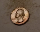 1951 Washington Quarter * Gem BU Rainbow Toned * 90% Silver * XQ606
