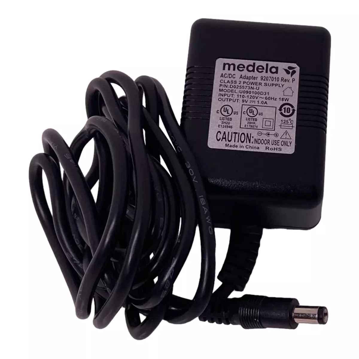Medela U090100D31 AC Adapter 9207010 for breast pump power