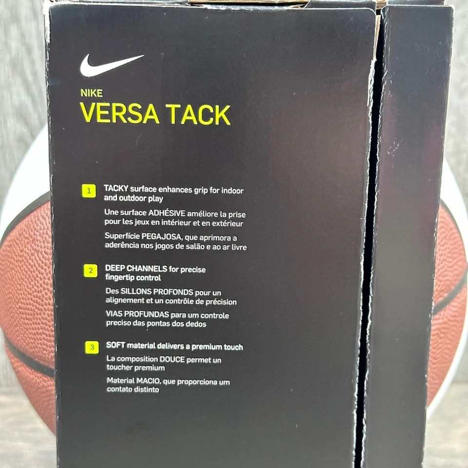 Nike UCONN Huskies Versa Tack Campeonato NCAA Baloncesto Talla 6 PBB453-855 Foto 3 de 4