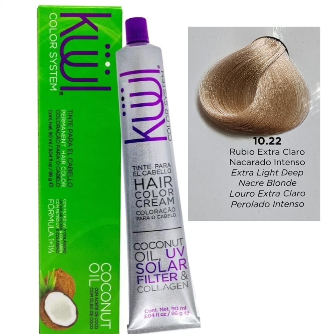 Tinte Kuul ( Extra Light Deep Nacre Blonde) 10.22