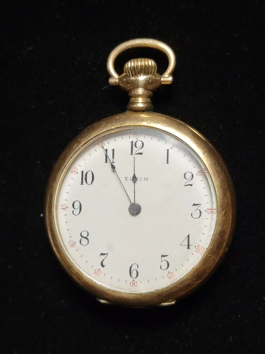 Antique Elgin Pocketwatch Grade 295 Model 2 1912 15 Jewels eBay