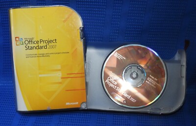 Microsoft Office Project Standard 2007 DVD