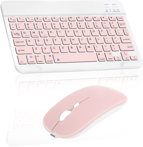 Wireless Rechargeable Bluetooth Keyboard and Mouse Combo Ultra Slim Full-Size - Picture 9 of 23