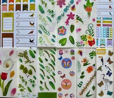 359+ Bird botanical nature home stickers for scrapbooking paper crafts vinyl +