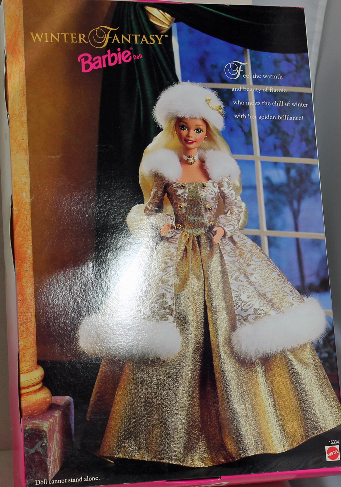 winter fantasy barbie 1995