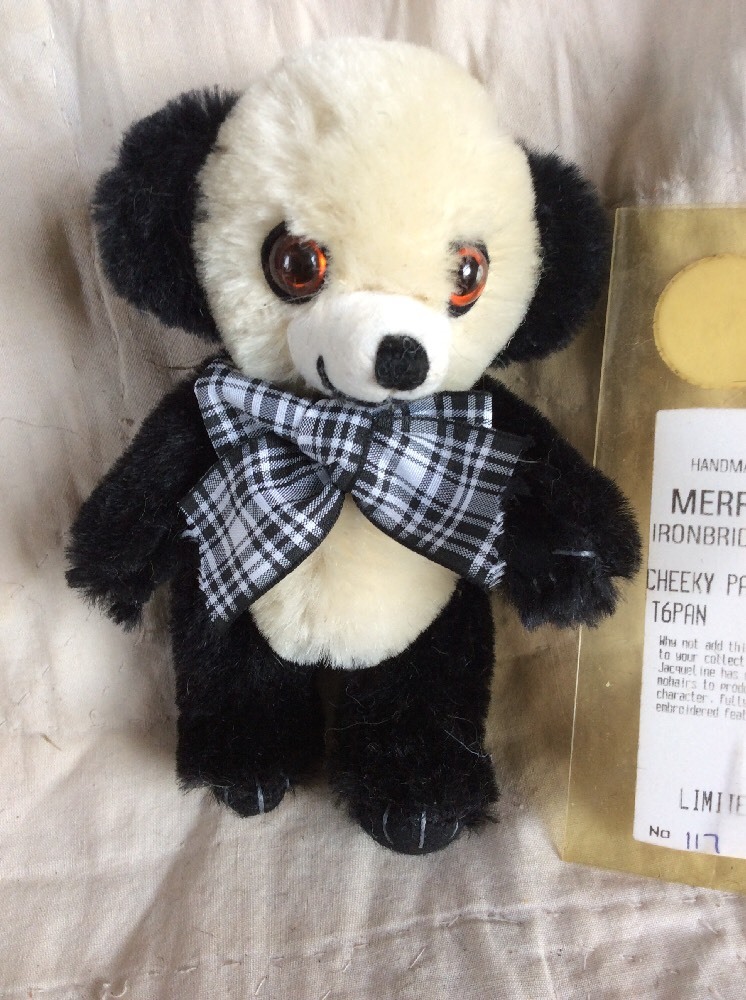 Merrythought little Cheeky Panda Limited Edition 117/500