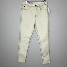 BDG Urban Outfitters Women's Twig Crop High Rise Jeans Size 29 Ivory